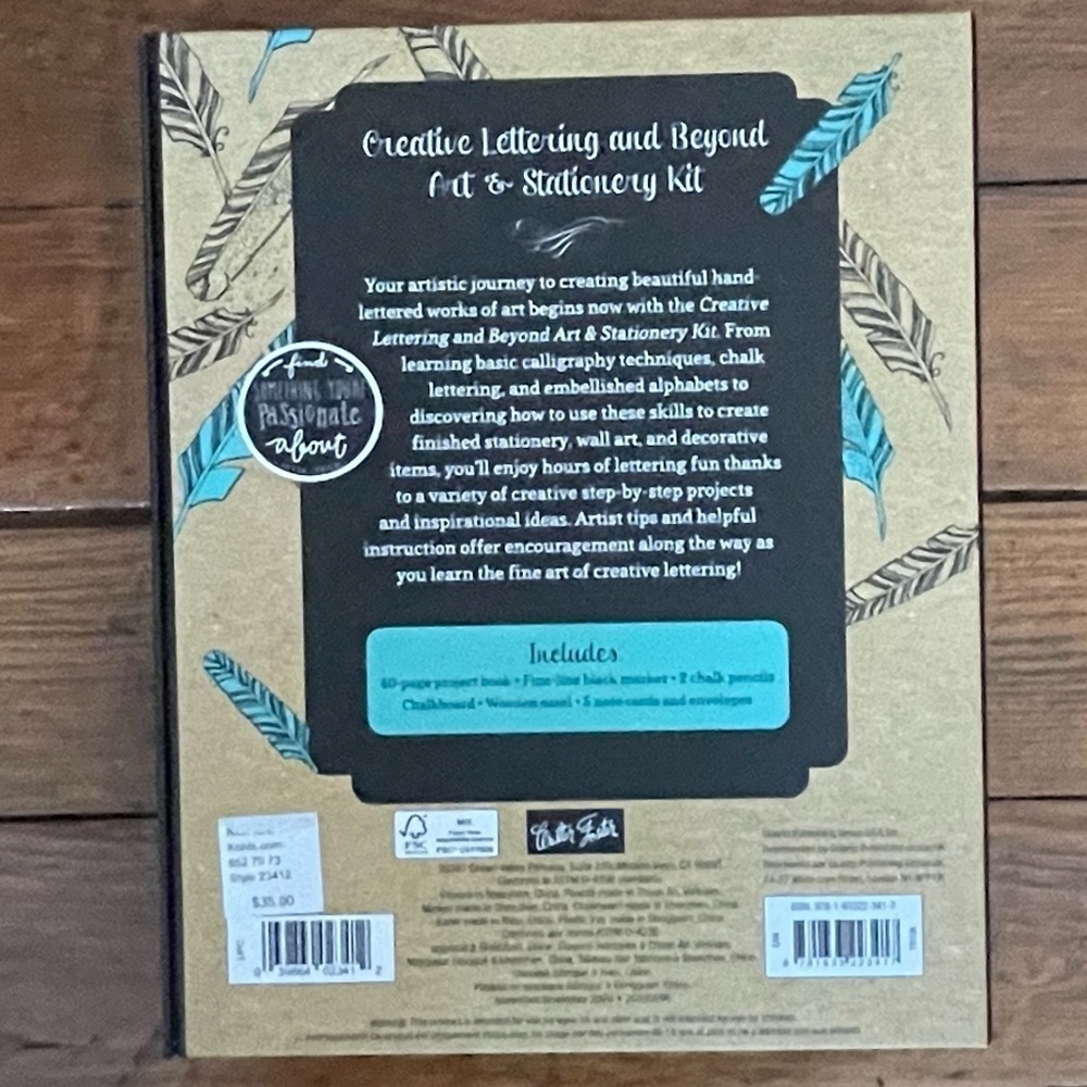 Creative Lettering Kit NWOT - Picture 4 of 4